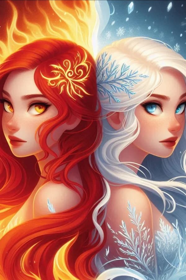 Ember & Eira: The Convergence of Fire and Ice