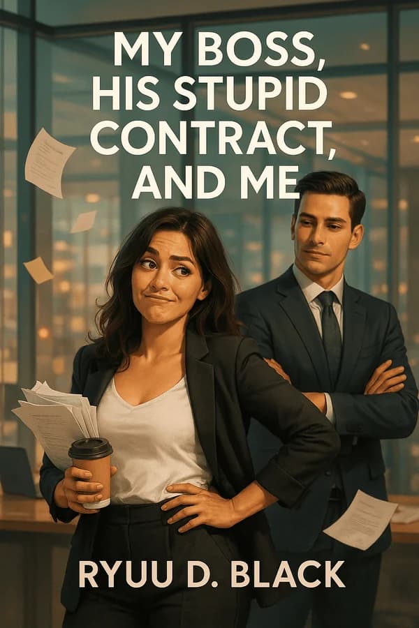 MY BOSS, HIS STUPID CONTRACT, AND ME.