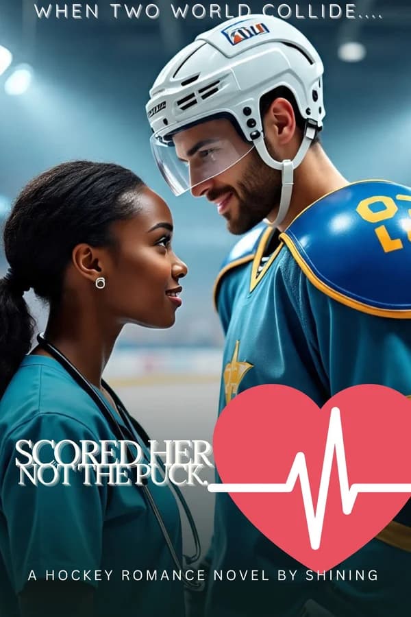 SCORED HER HEART NOT THE PUCK.